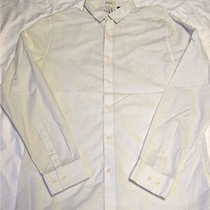 Men's Polka-Dot White Shirt